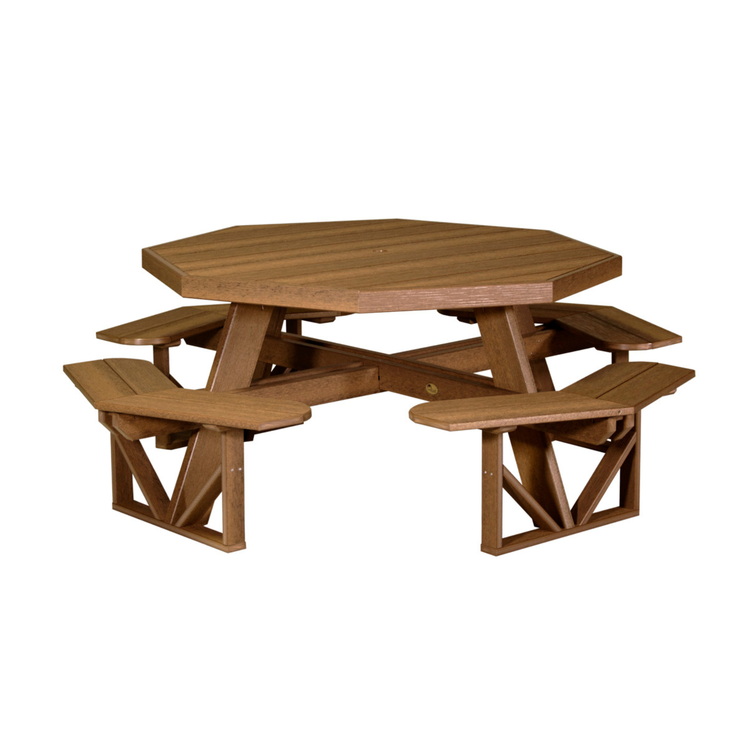 outdoor octagon picnic table