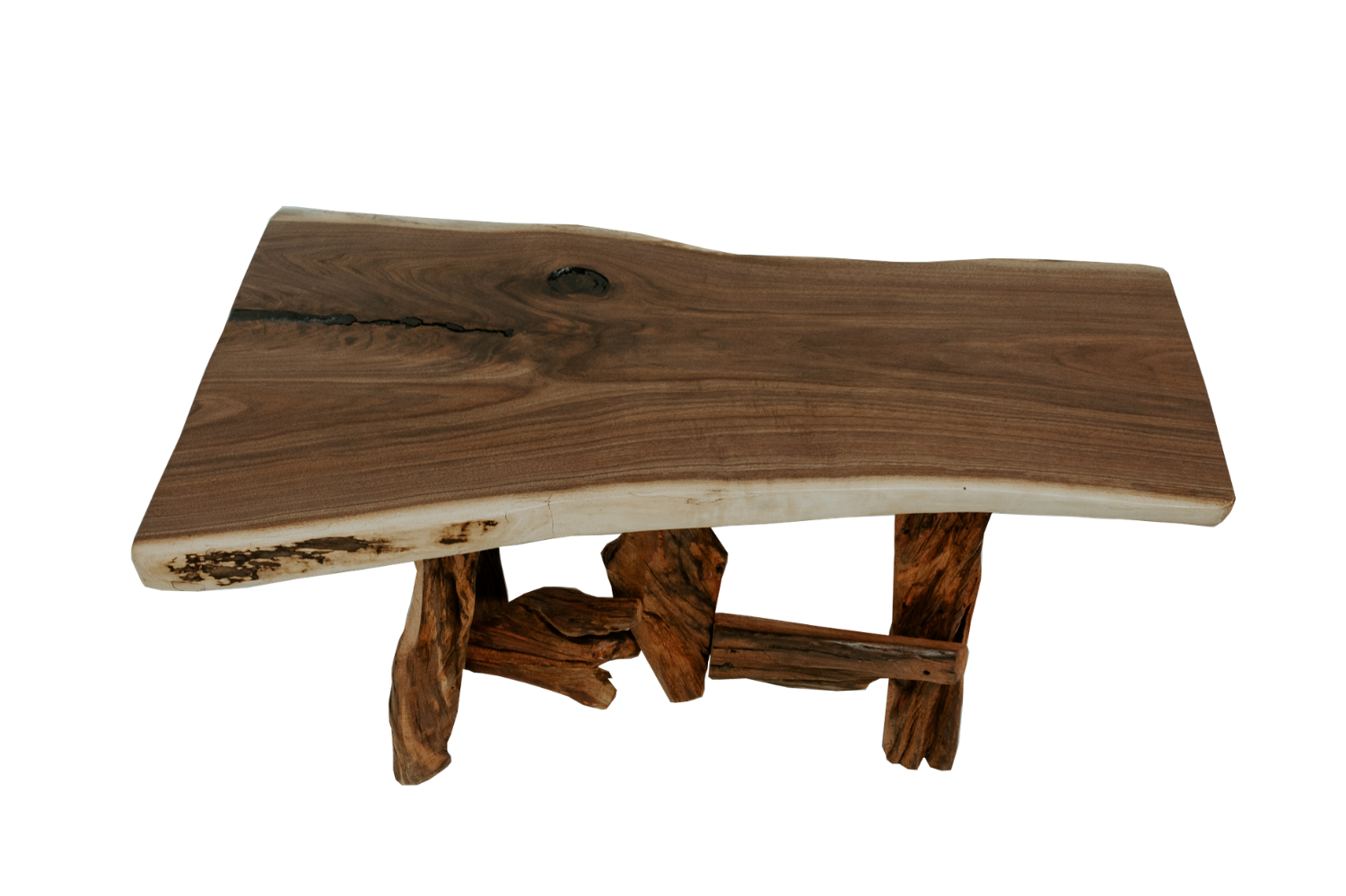Driftwood Walnut Coffee Table