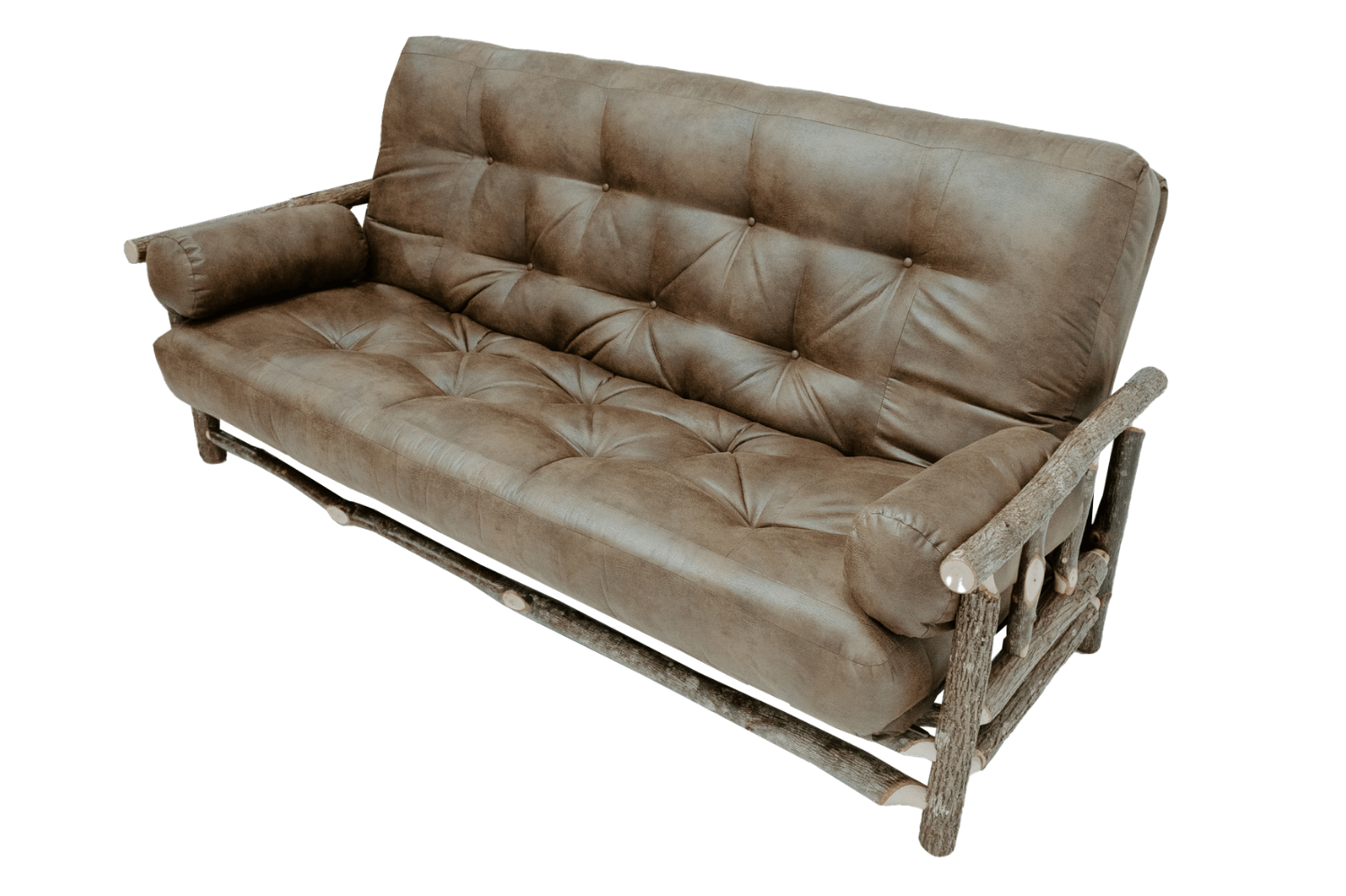 Rustic Futon Sofa Bed Baci Living Room