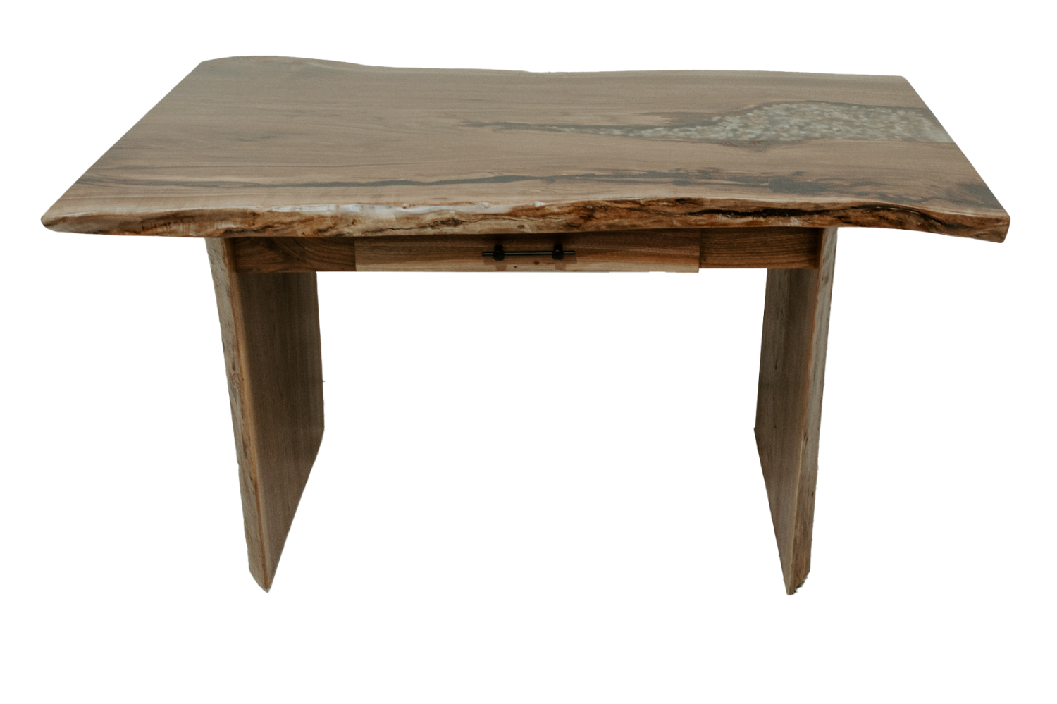 Black Walnut Slab Desk