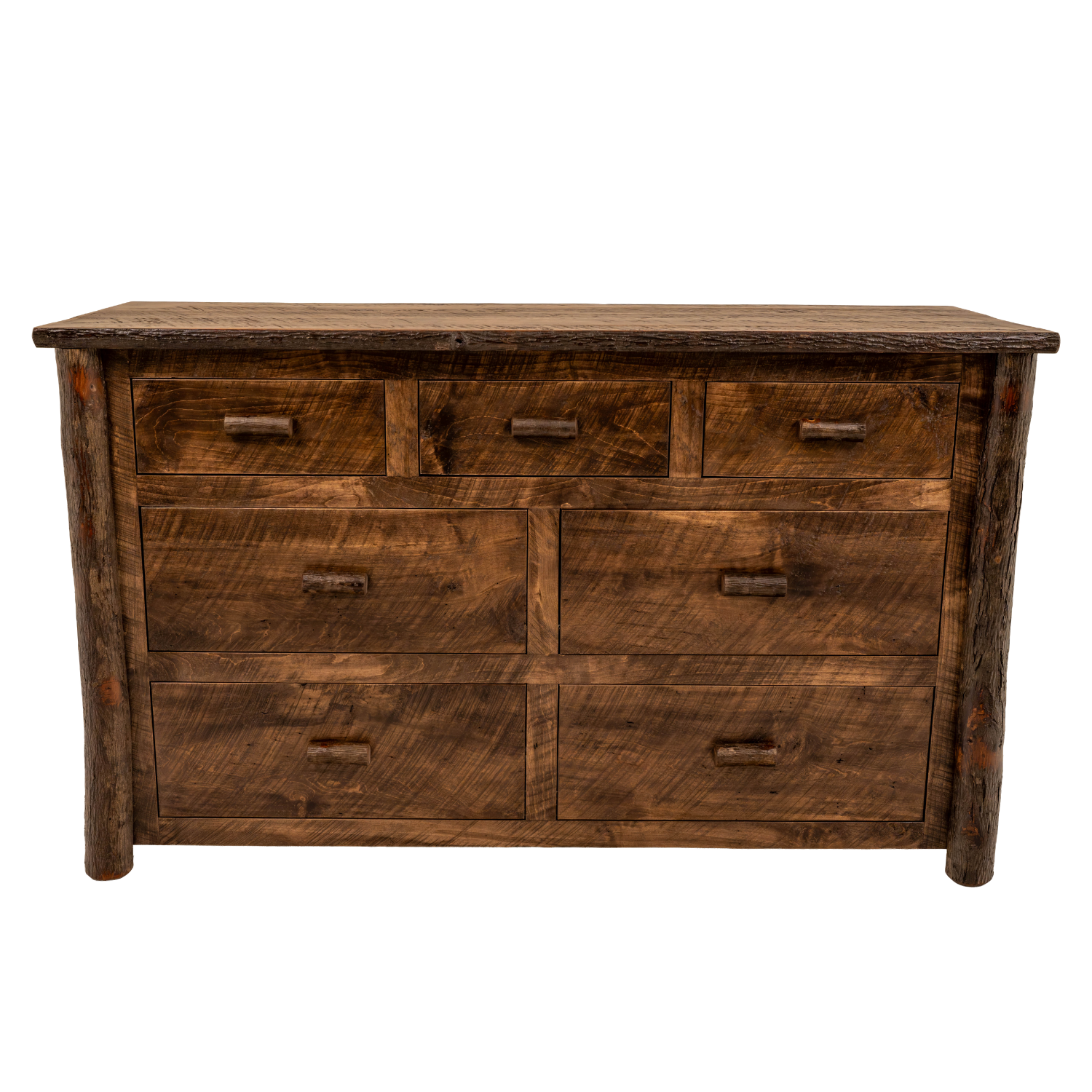 rustic live edge dresser for bedroom