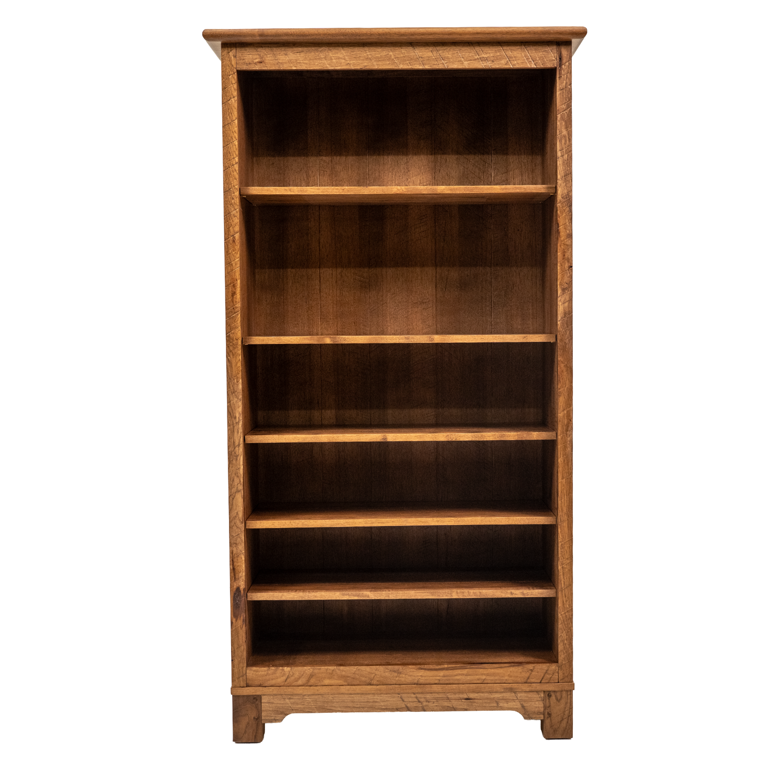 solid wood bookshelf