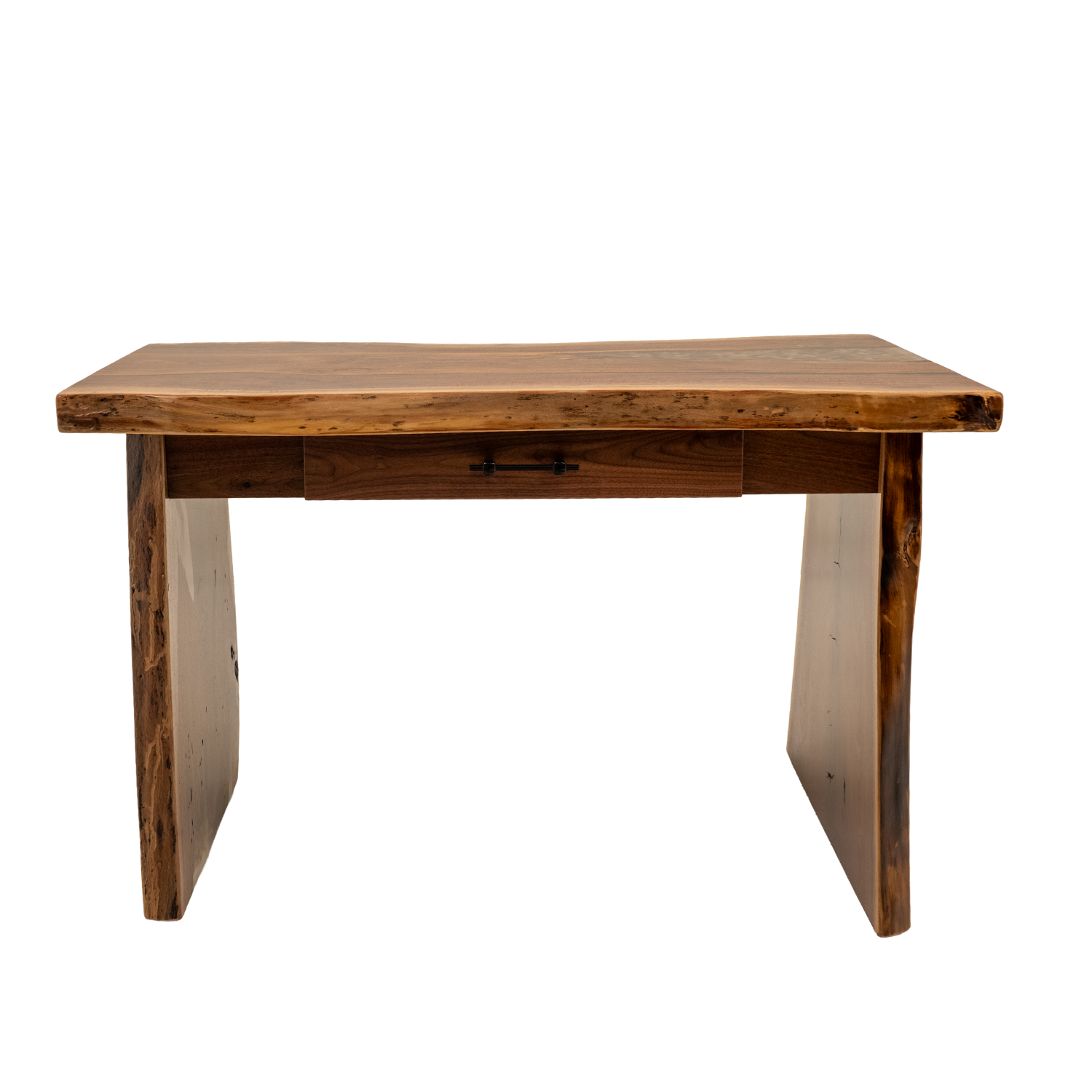 black walnut live edge desk