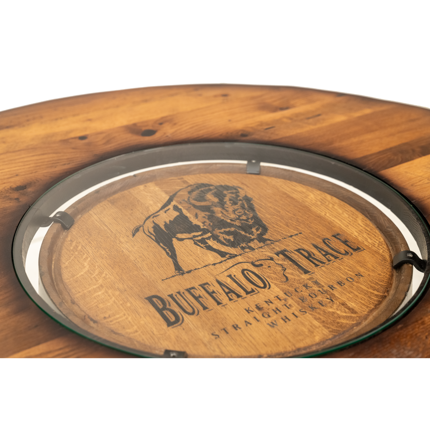 whiskey barrel table