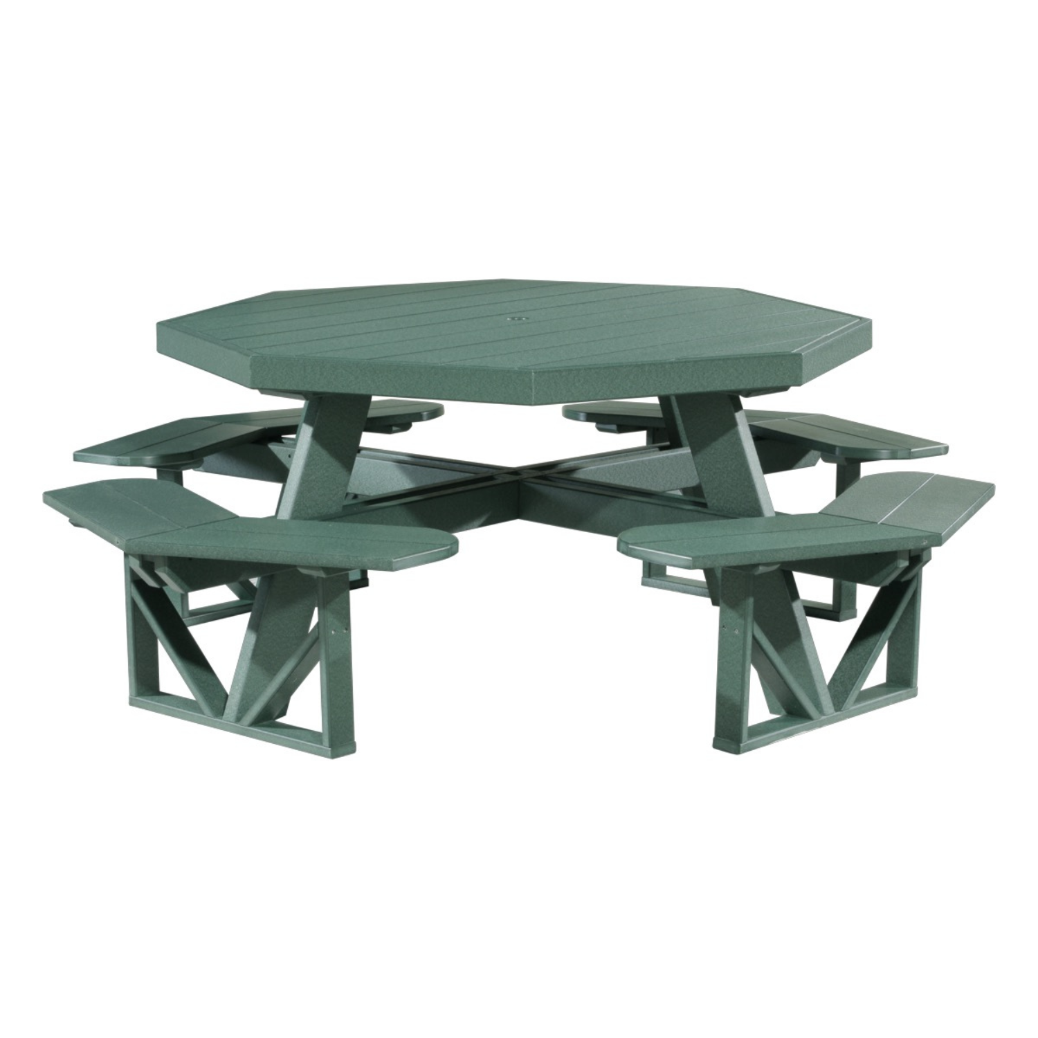 outdoor octagon picnic table