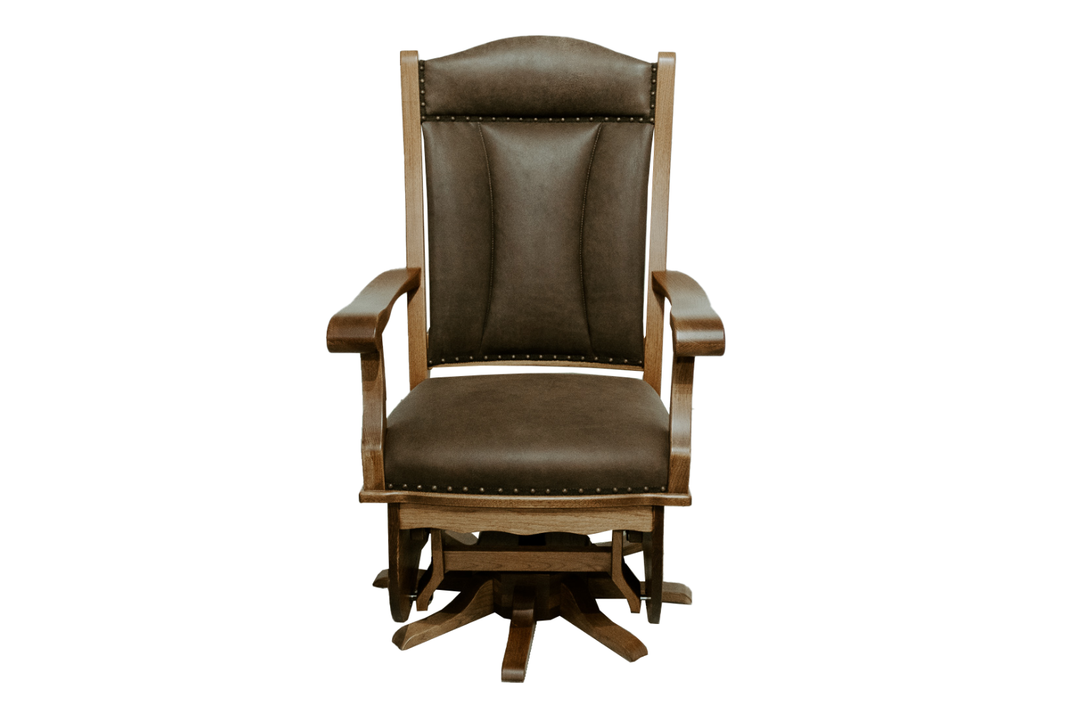 Hickory Swivel Glider