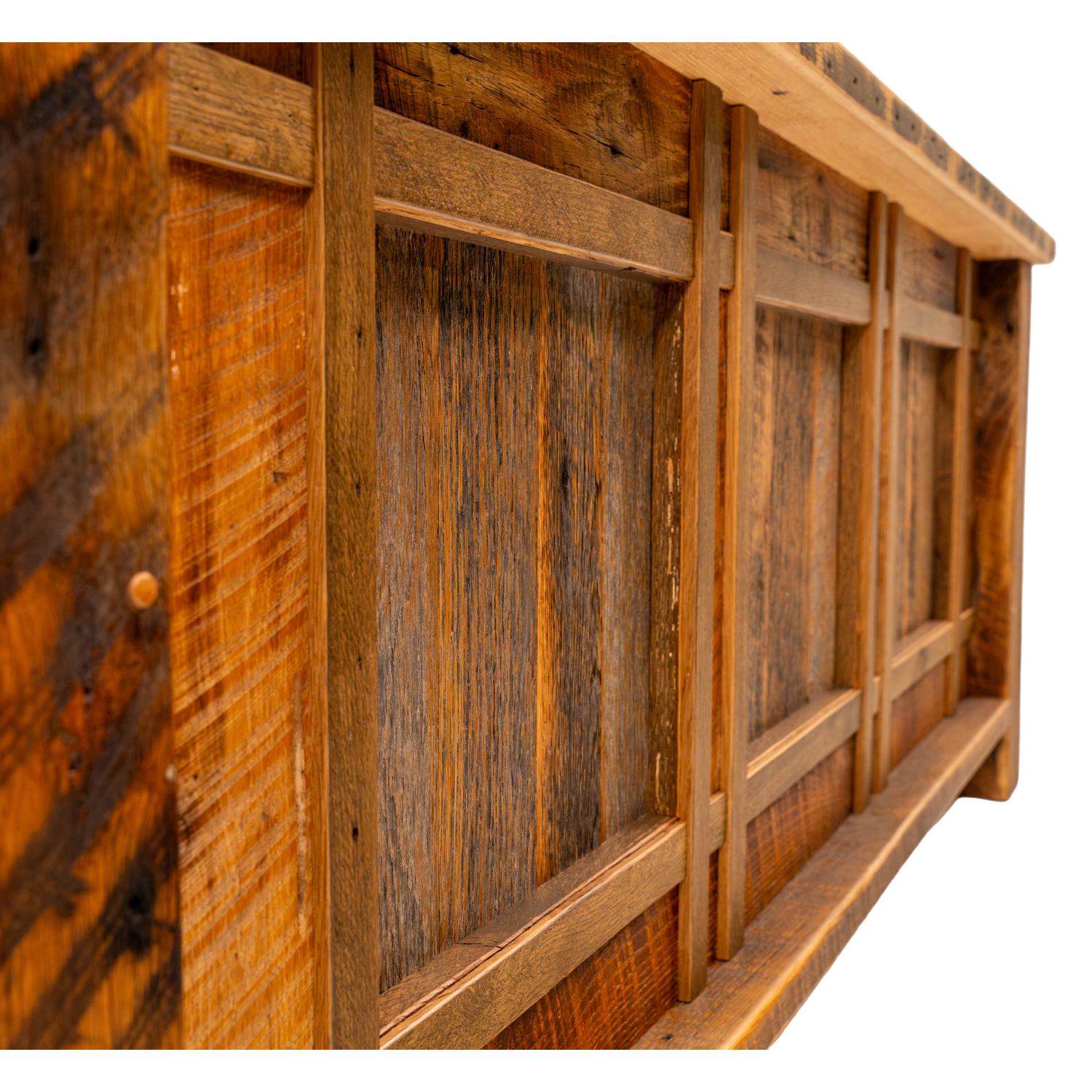barnwood king bed