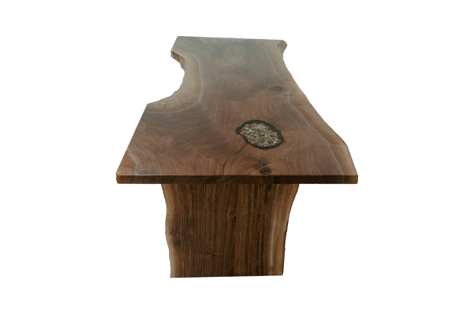Walnut Double Pedestal Desk