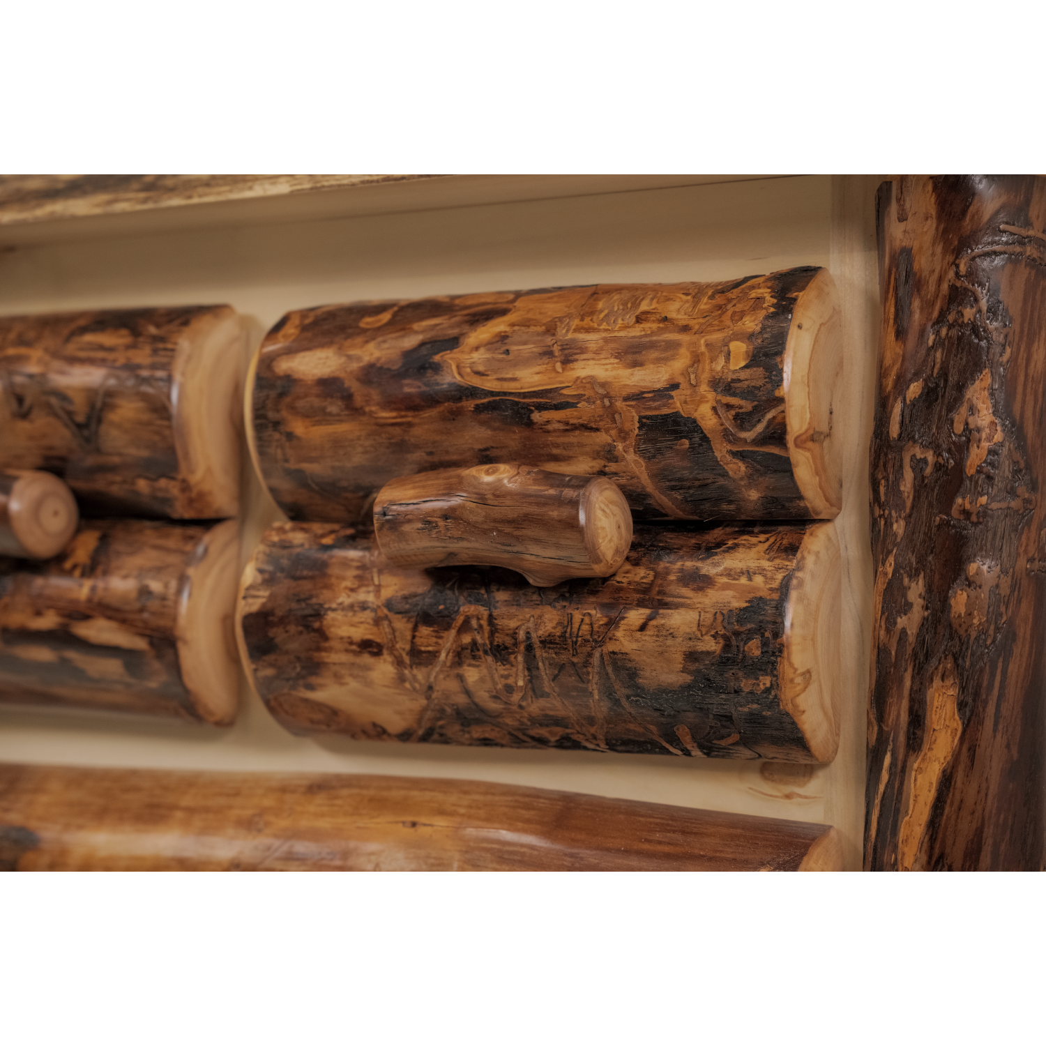 ASPEN LOG 6 DRAWER CHEST