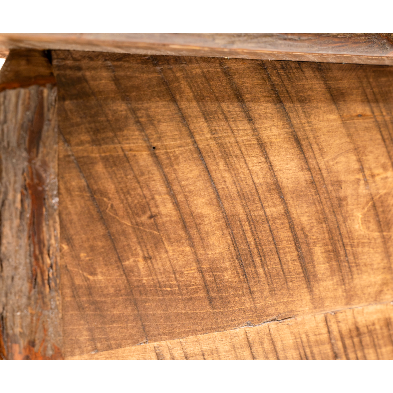 rustic cabin king bed