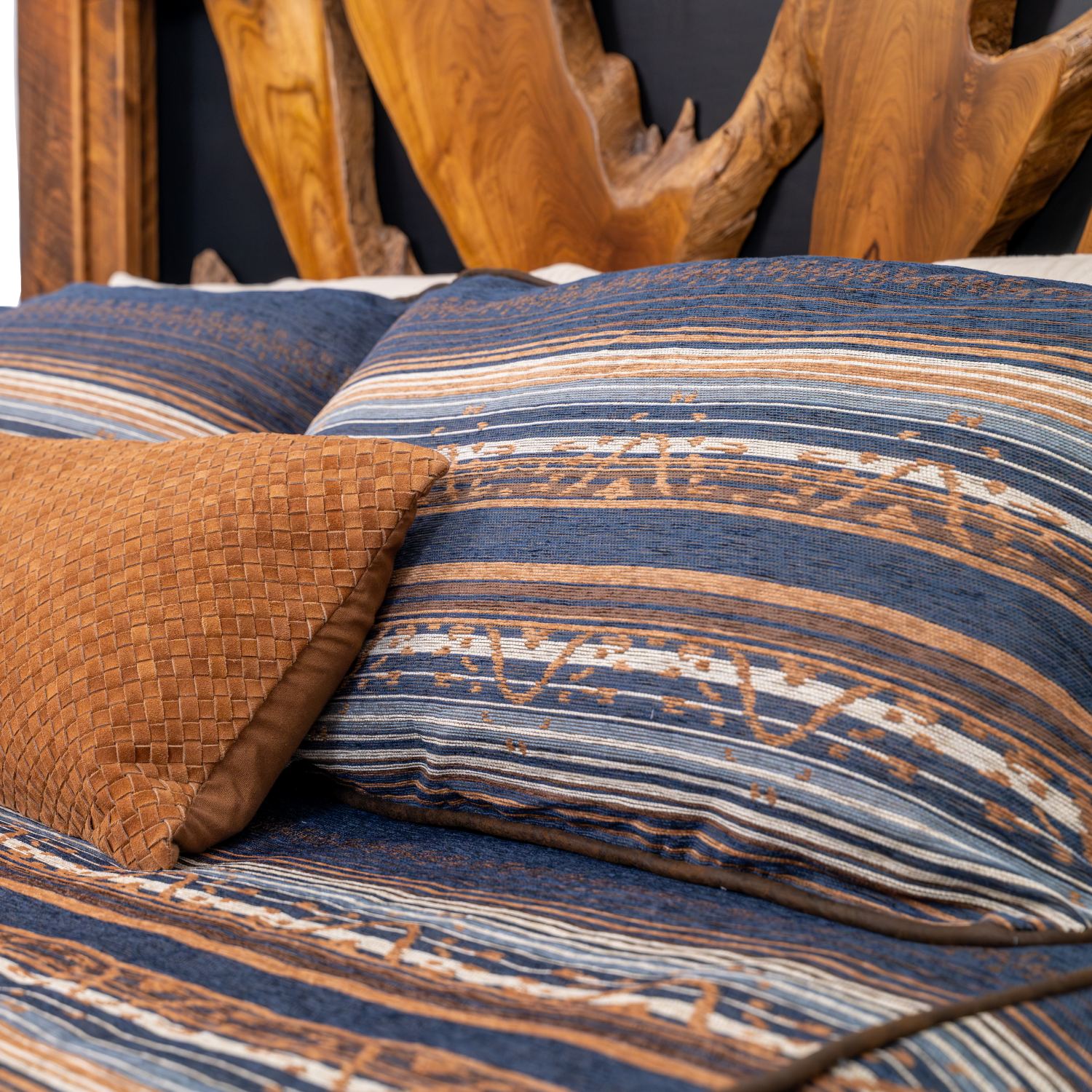 live edge bed