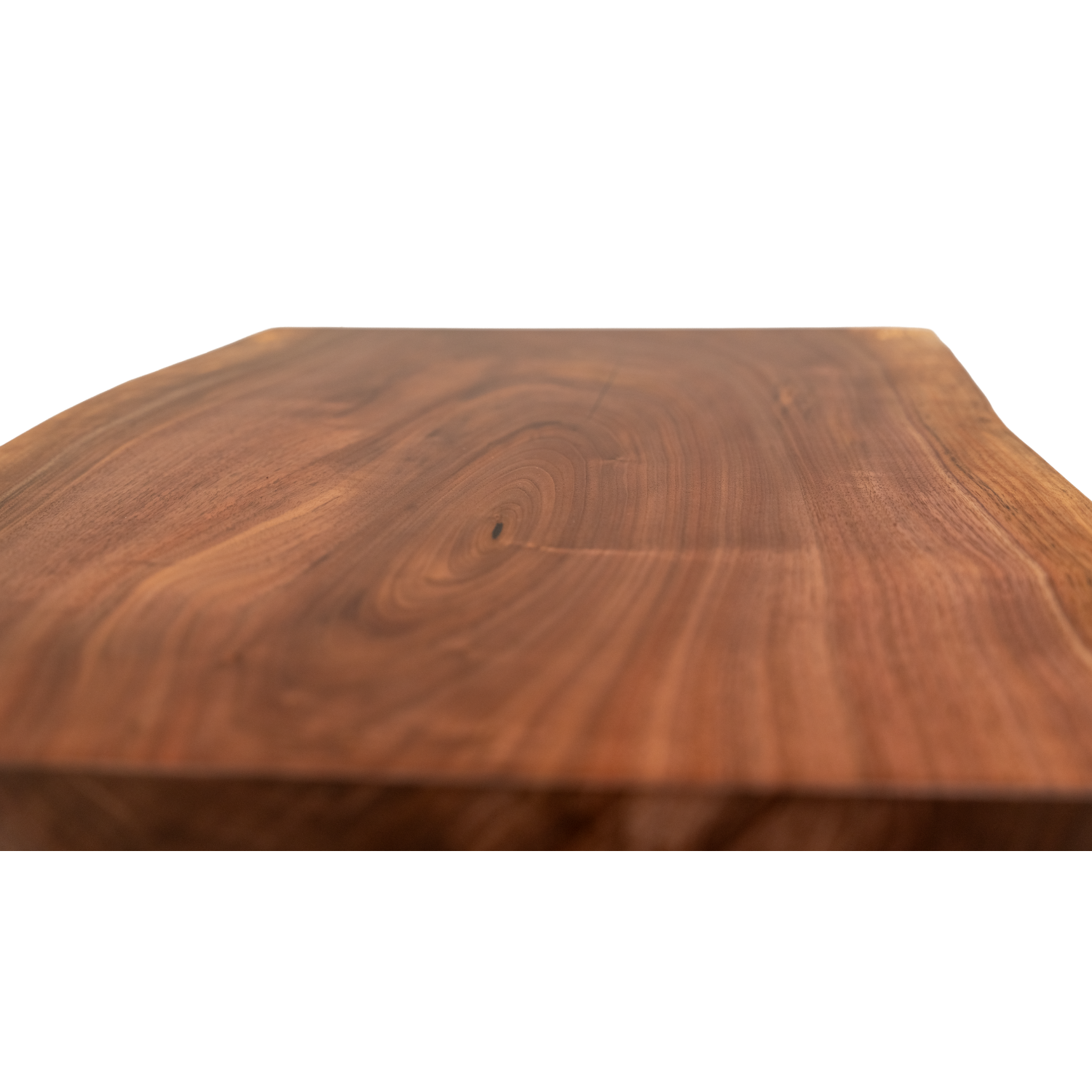 live edge end table