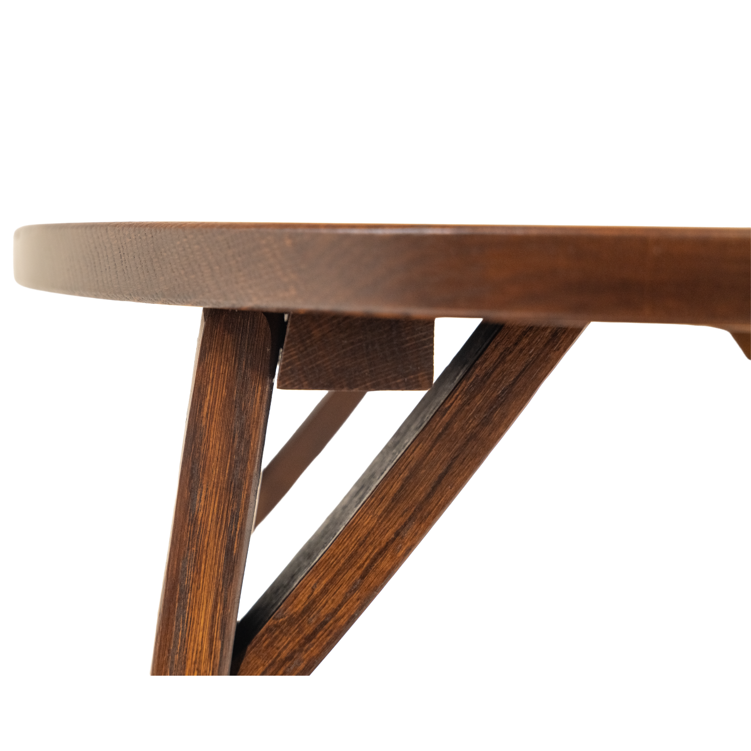 round barrel end table