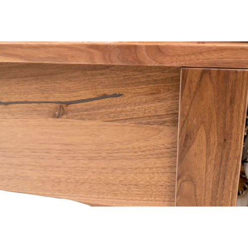 LIVE EDGE LOW FOOTBOARD BED