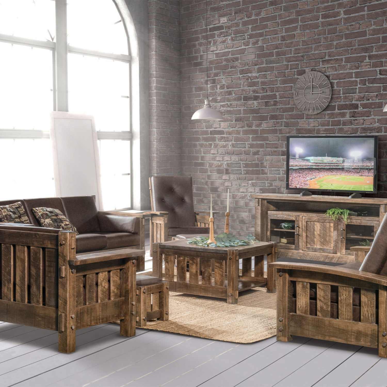 craftsman style living room furniture