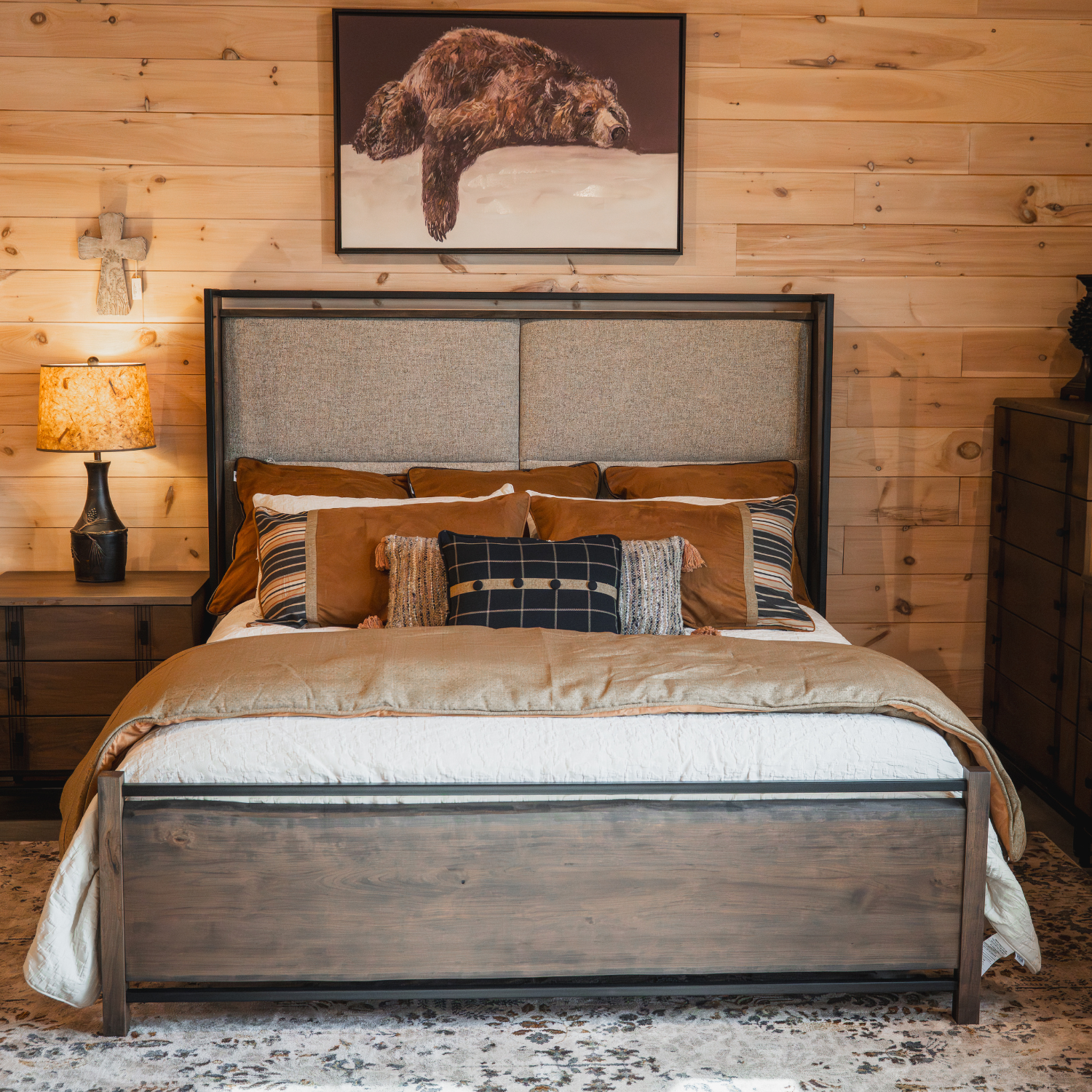 live edge bedroom set