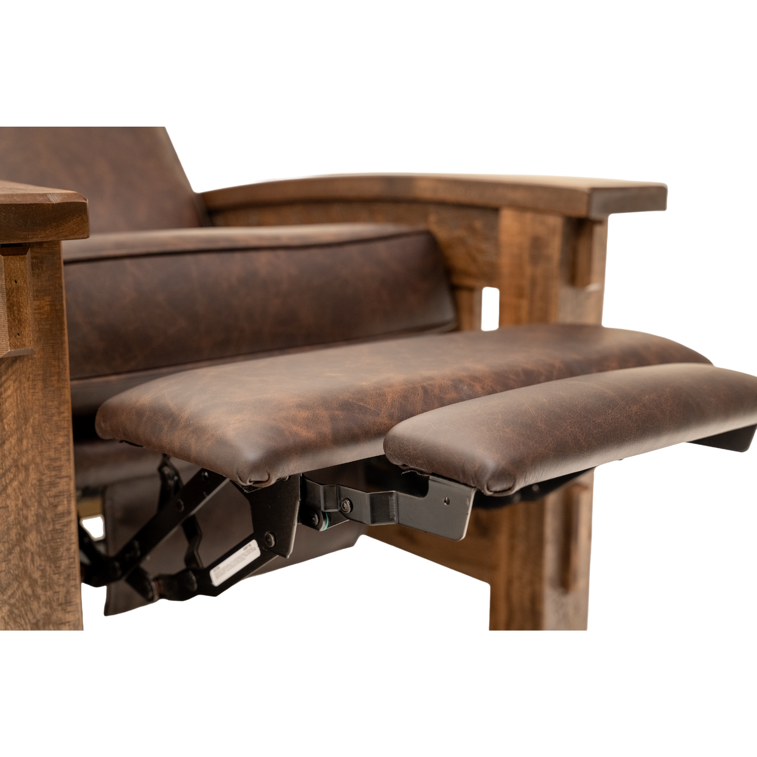 manual leather recliner for tall person