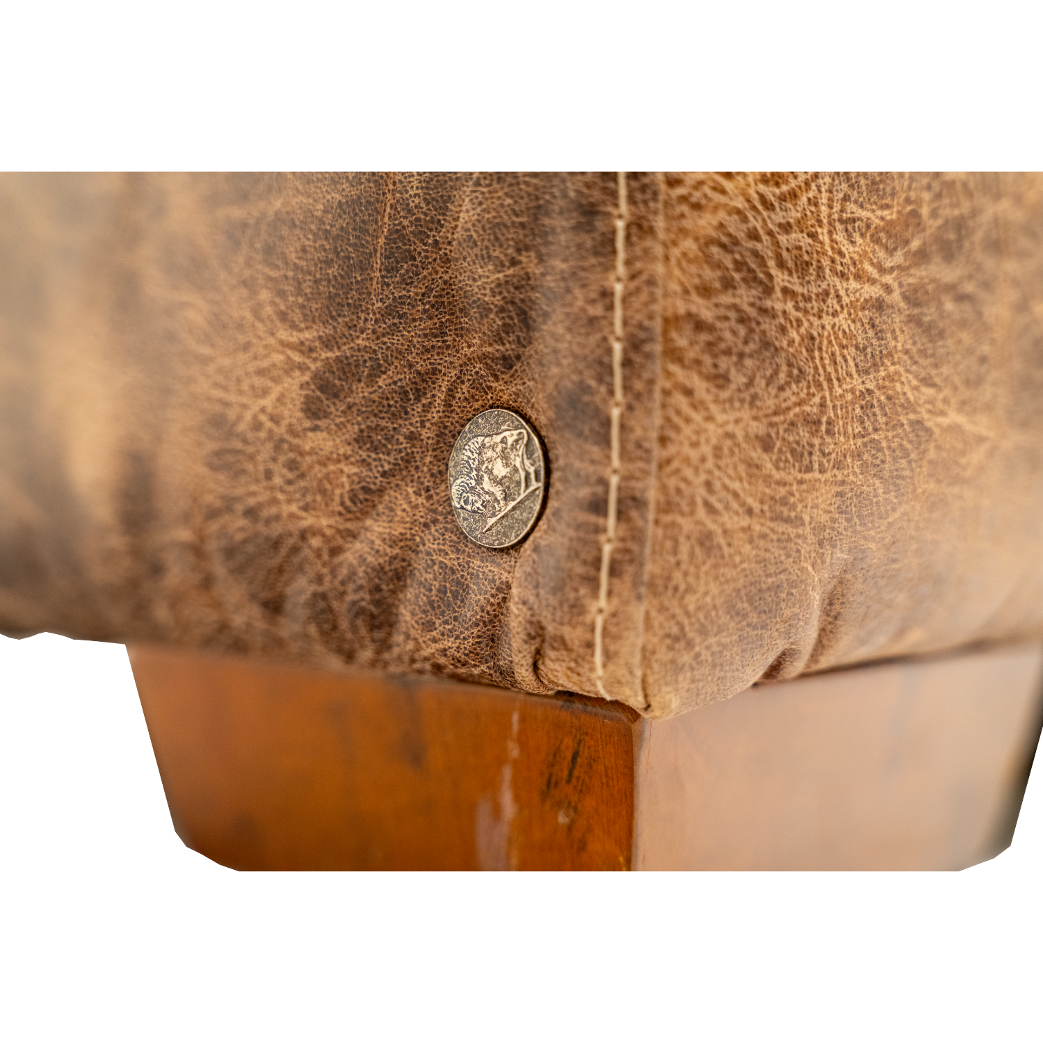 buffalo leather sofa