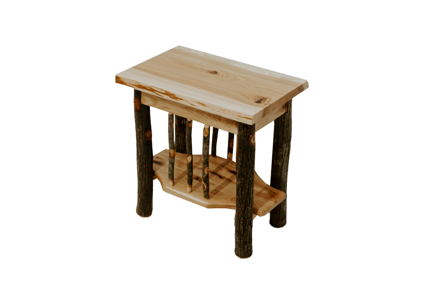 Liberty Ridge Hickory Chairside Table Mountain Top Furniture