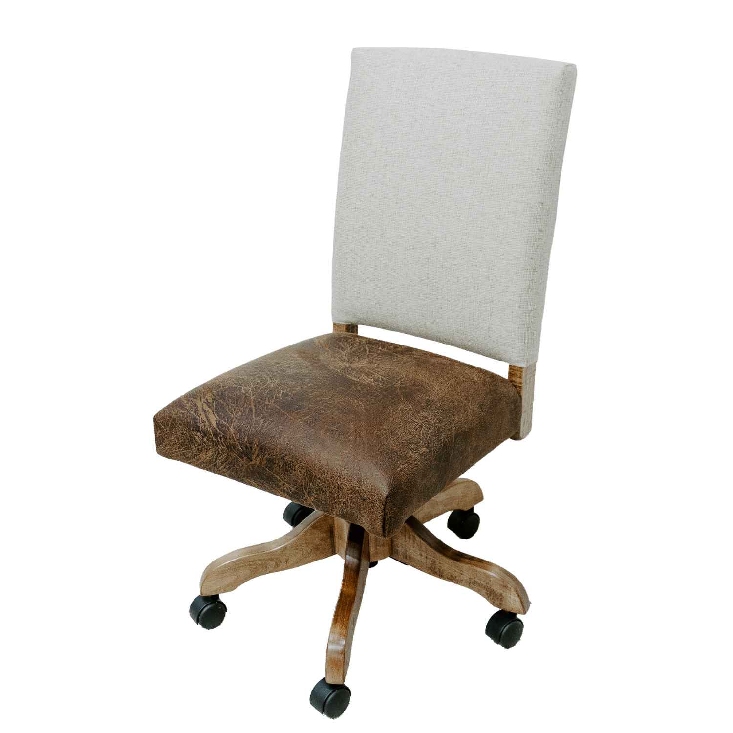 Rough Sawn Maple Office Chair