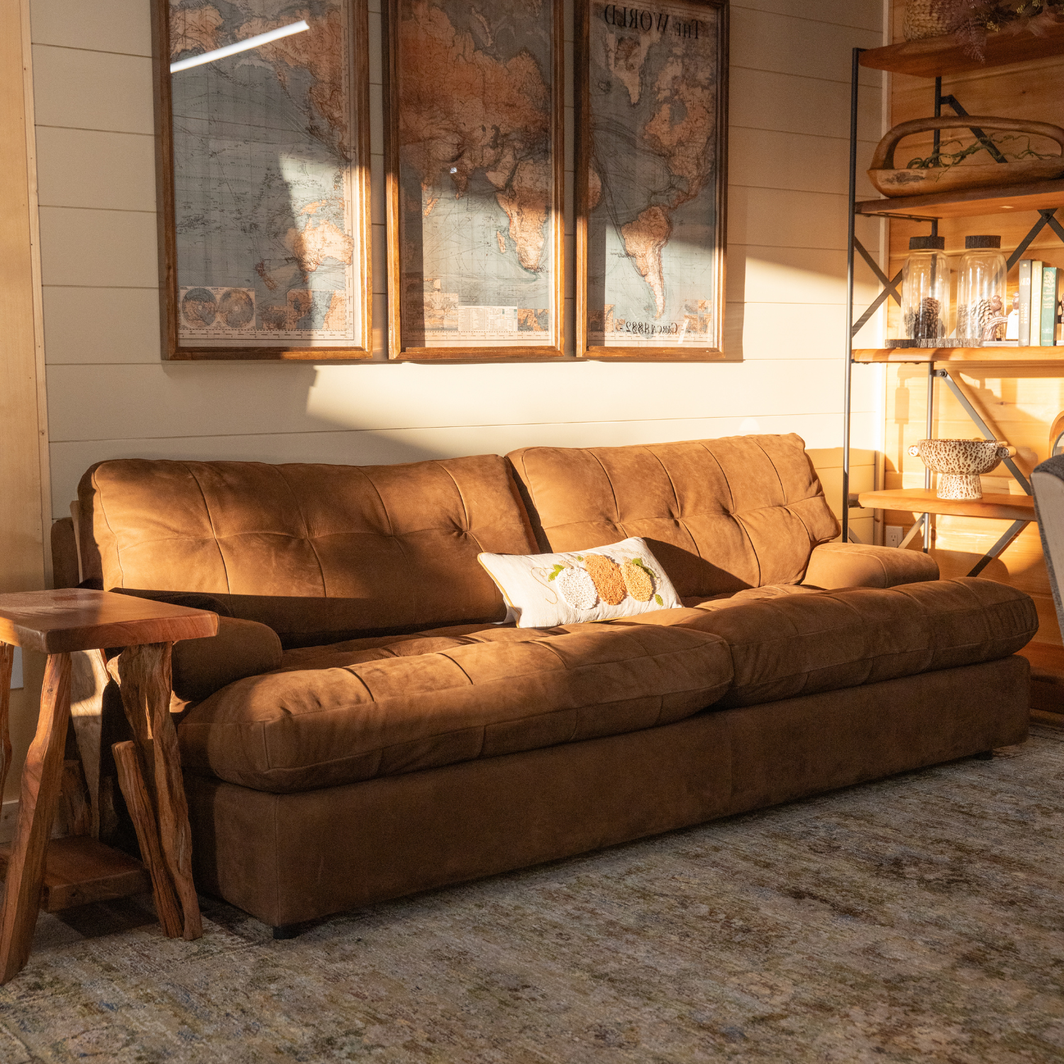 modern soft leather sofa