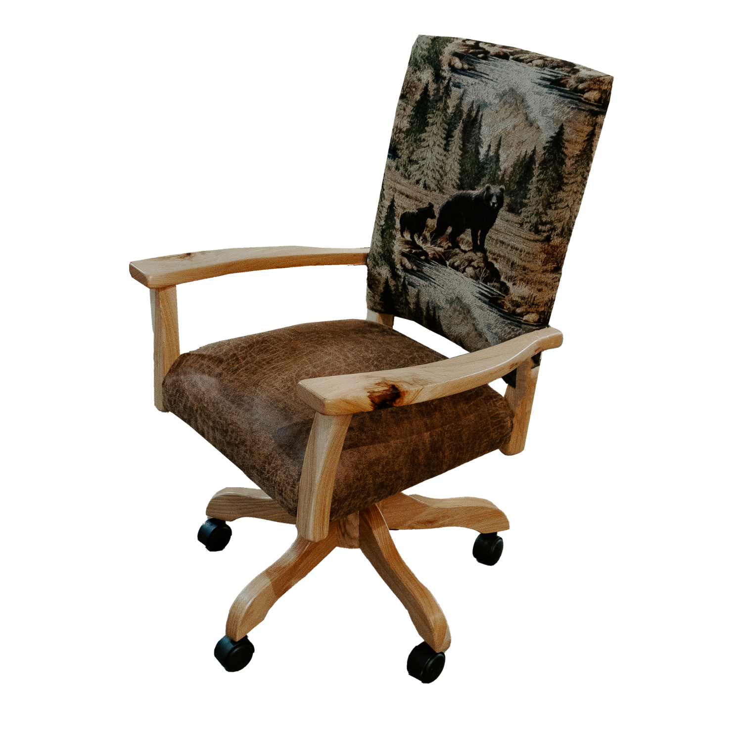 Uph Hickory Office Arm Chair