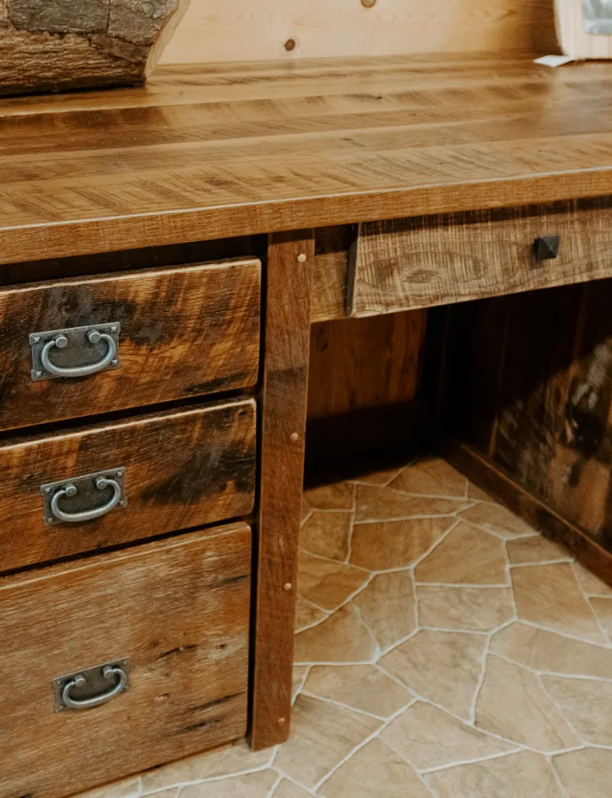 Barnwood Desk 