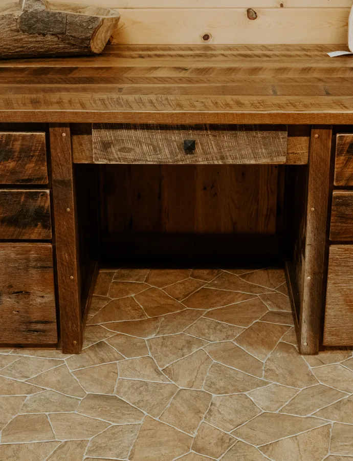 Barnwood Desk 