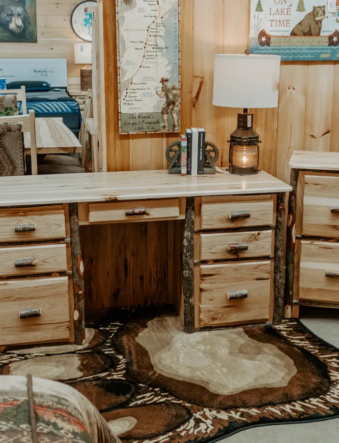 Double Pedestal Desk