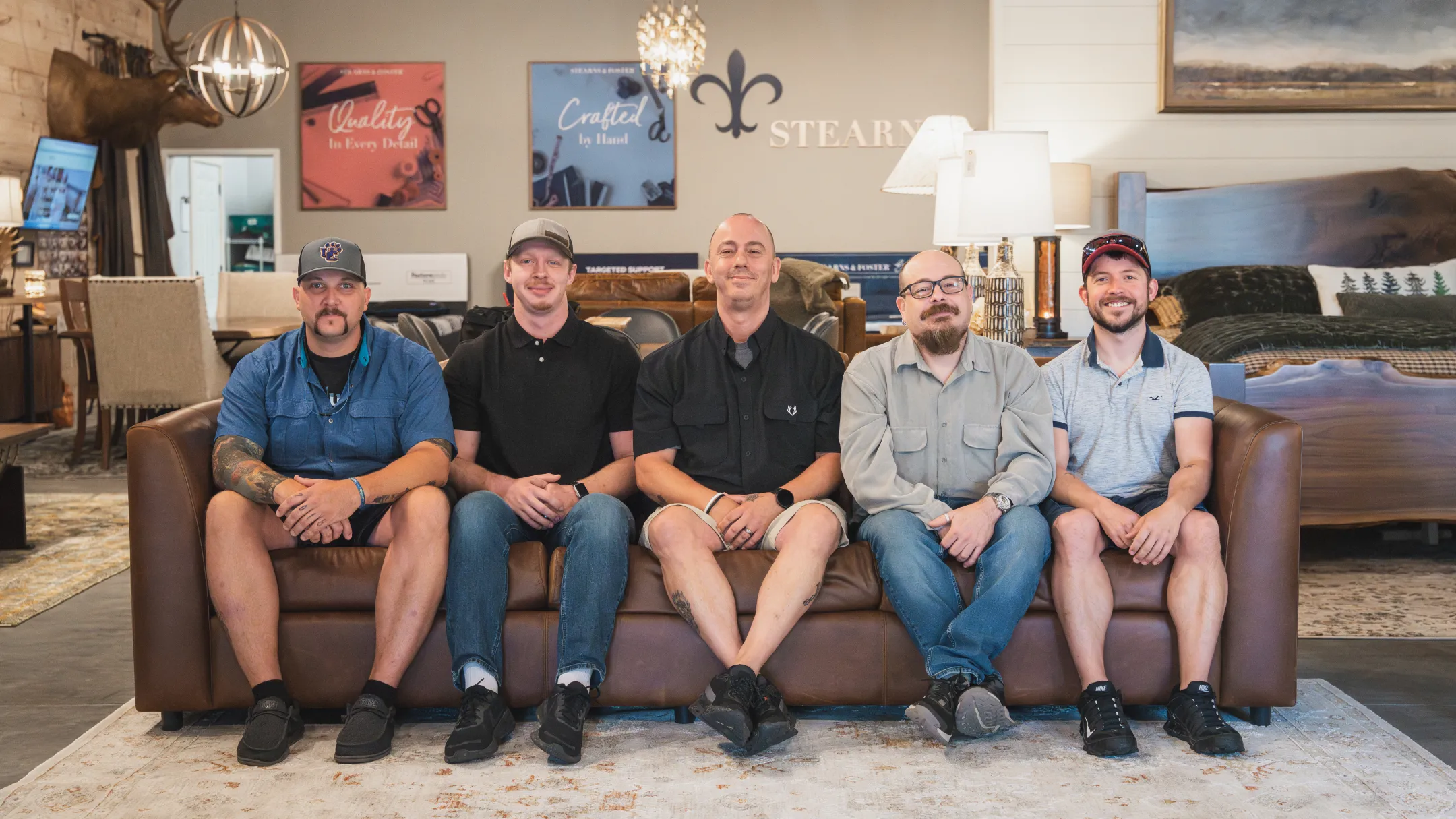 mountain top furniture delivery team