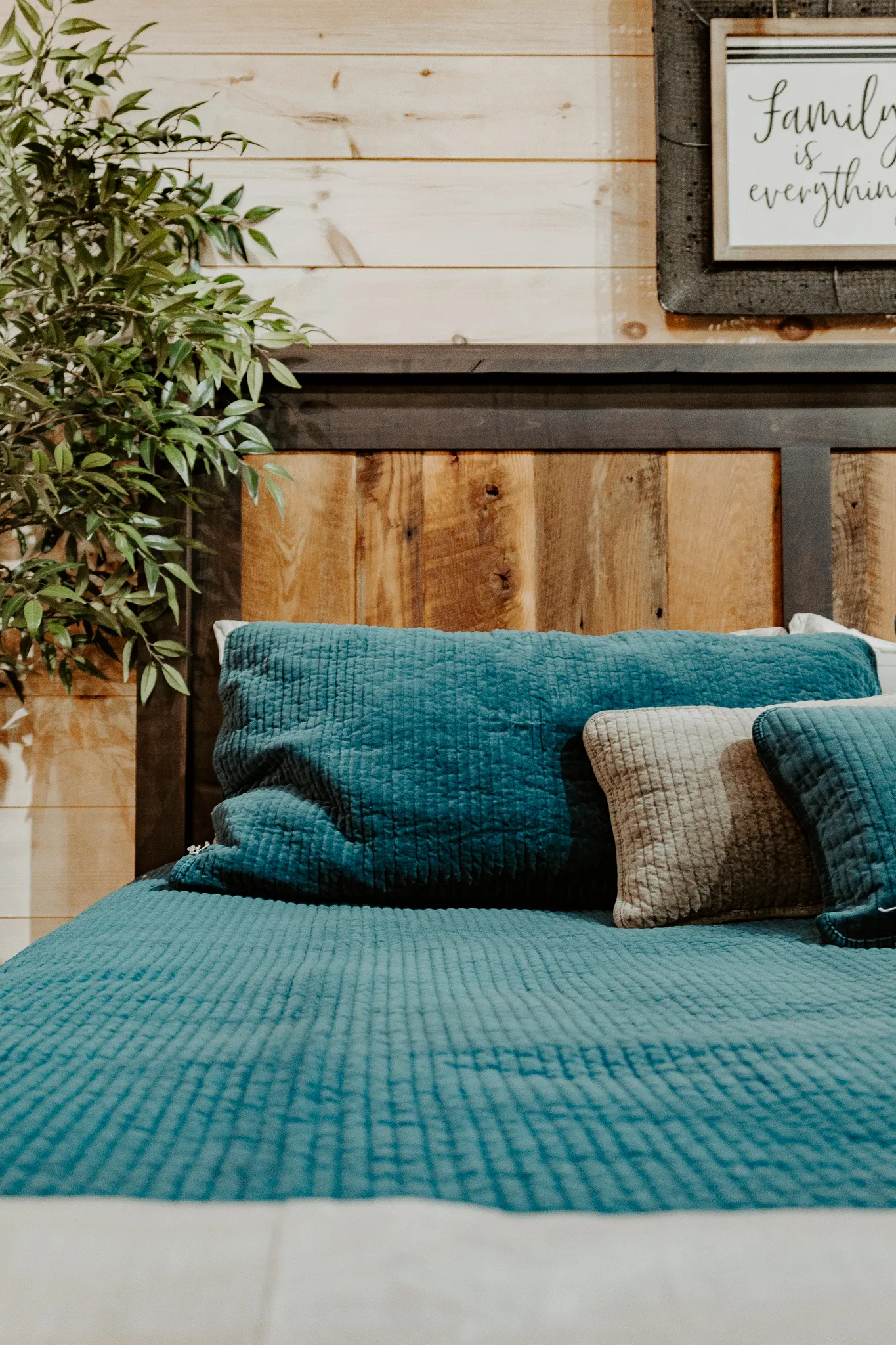 blue and gray duvet comforter rustic cabin decor near me