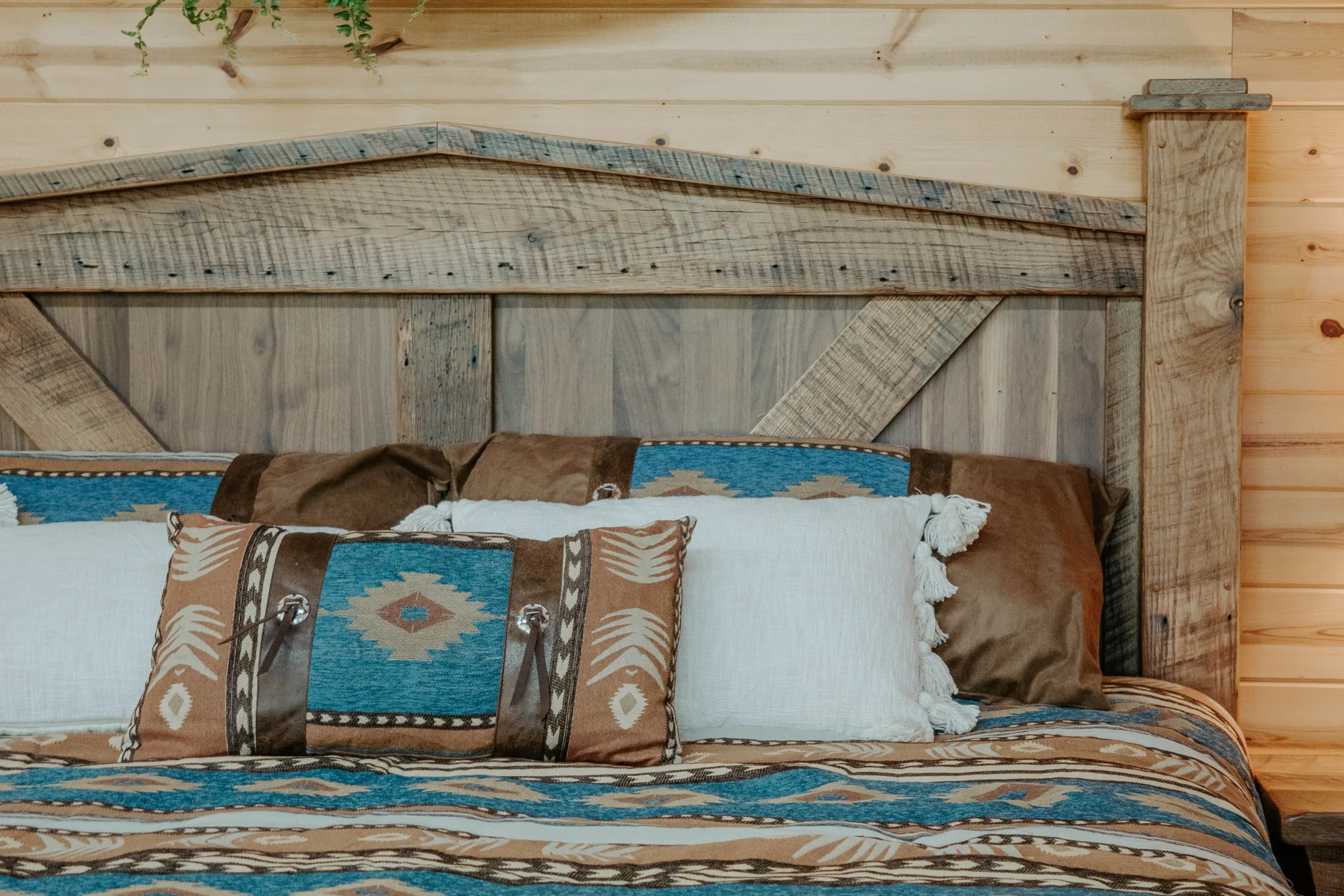 southwestern stripe rustic bed bedding comforter