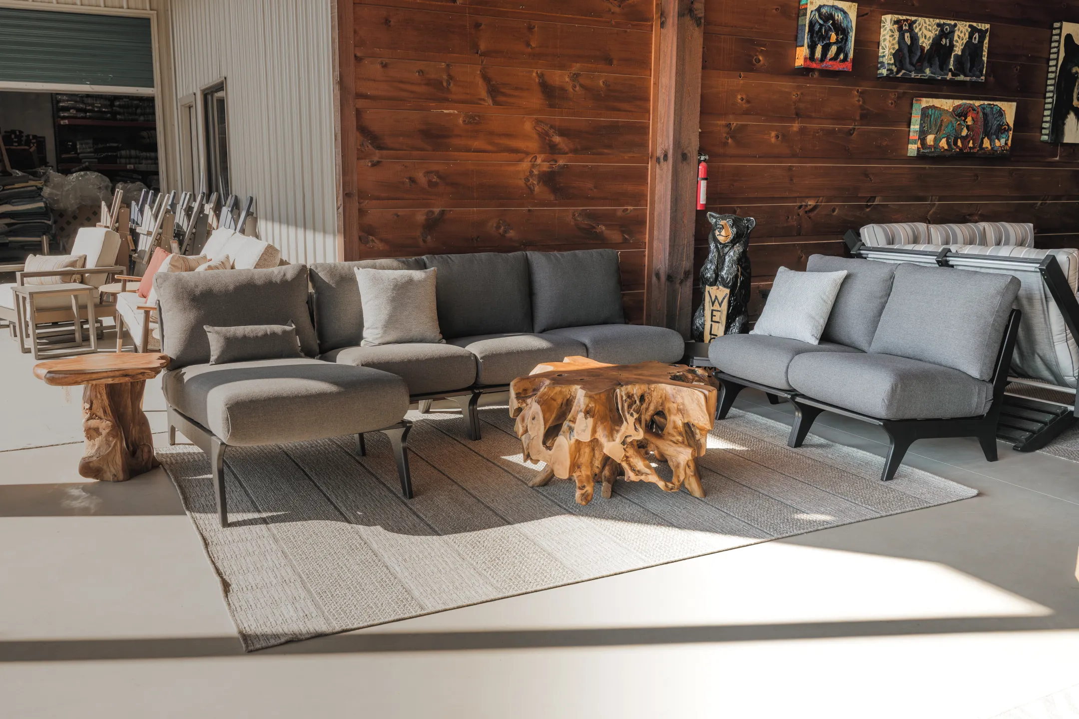 outdoor modular sofa with chaise