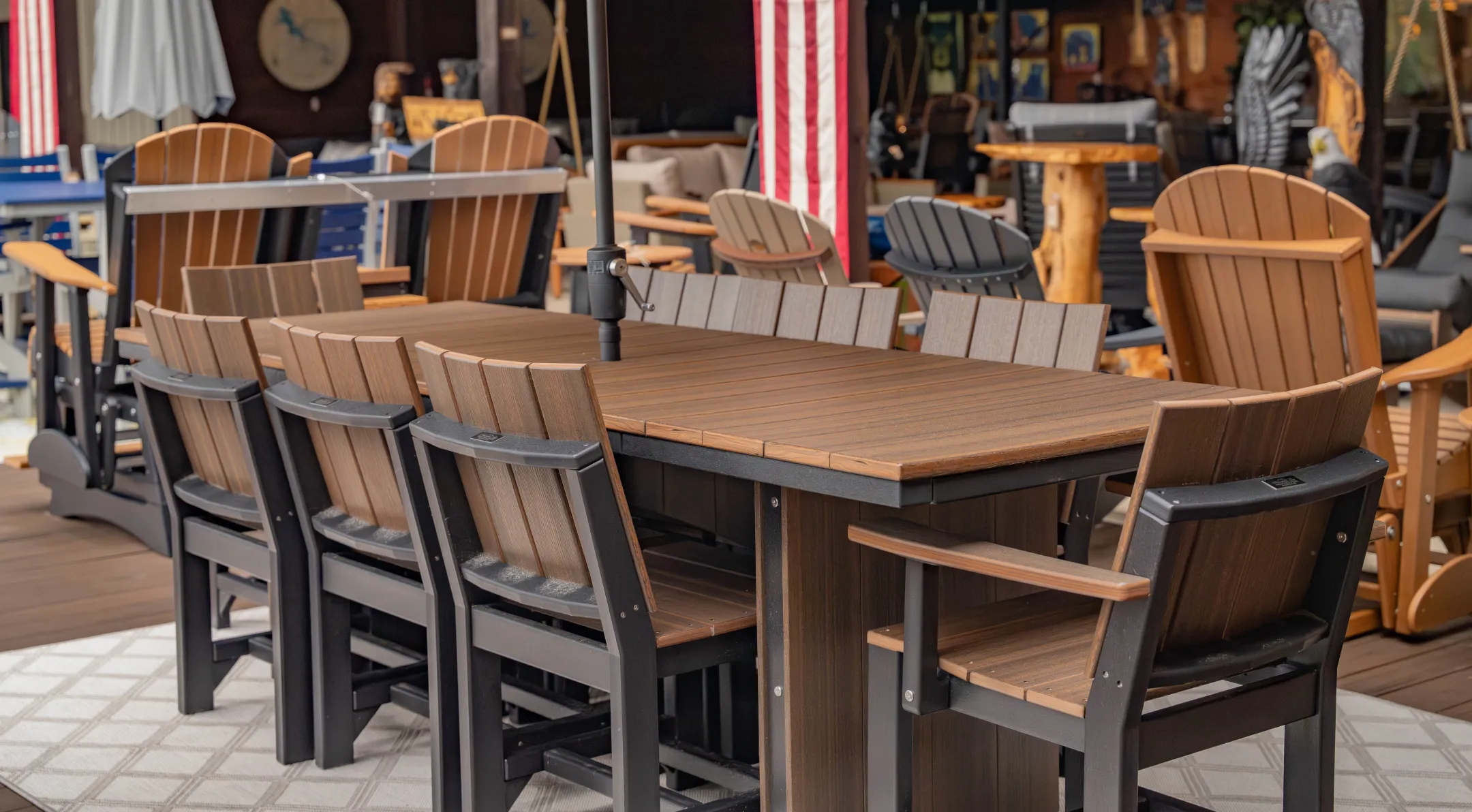 modern mountain poly outdoor patio furniture