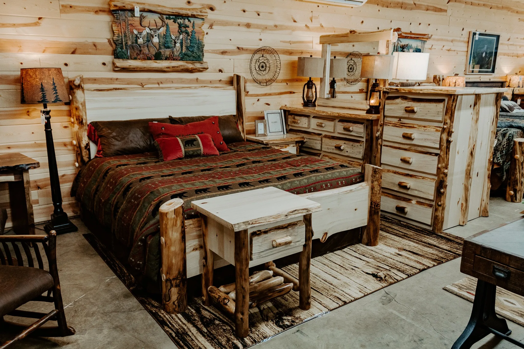 Aspen Slab Bedroom Collection