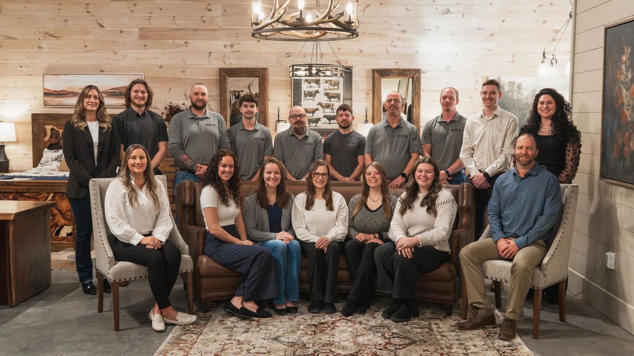Group Photo of Mountain Top Furniture Staff