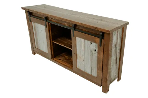 Barnwood TV Stand