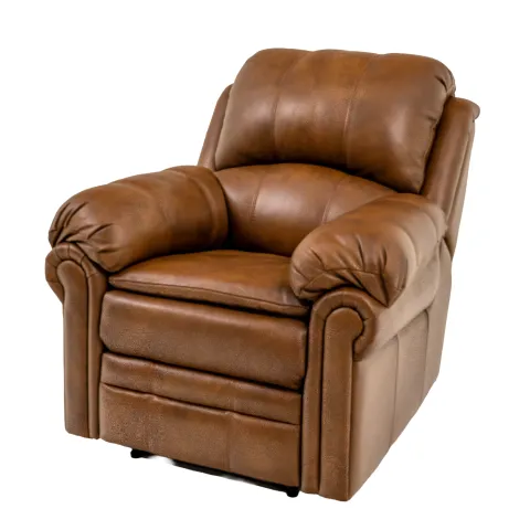 PLUSH LEATHER RECLINER