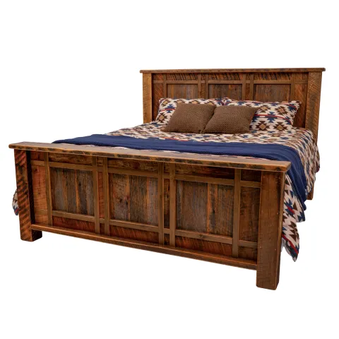 barnwood king bed