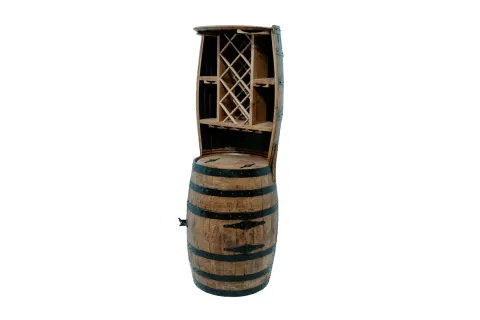 7 Bottle Barrel Hutch