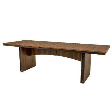 outdoor modern dining table with outdoor patio furniture