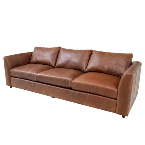 leather sofa for living room with top grain leather