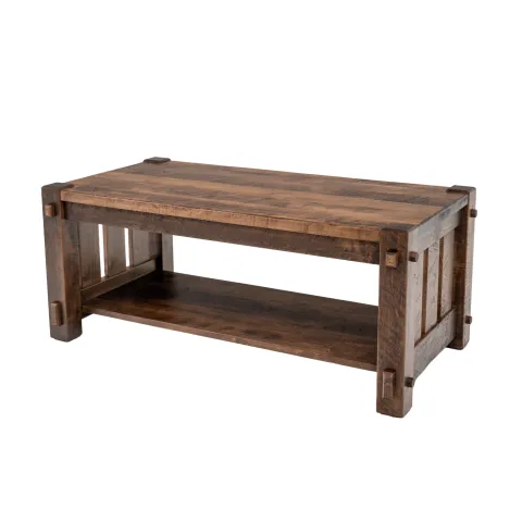 craftsman style coffee table