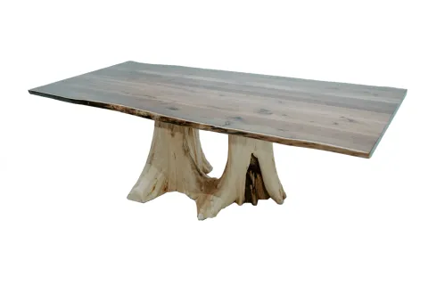 Stump Walnut Slab Table