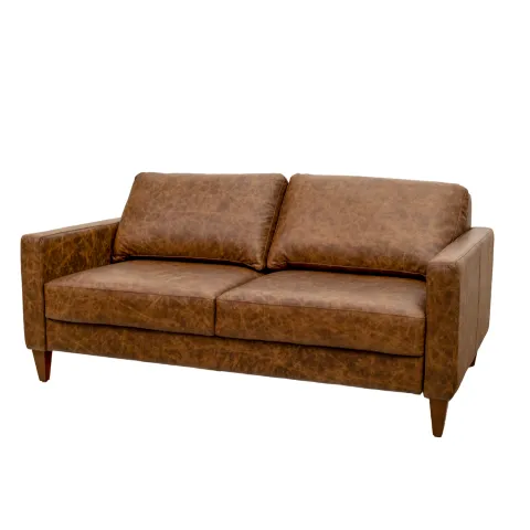 LEATHER SLEEPER SOFA