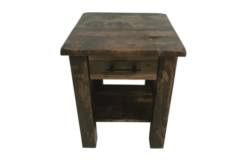 Barn Floor End Table