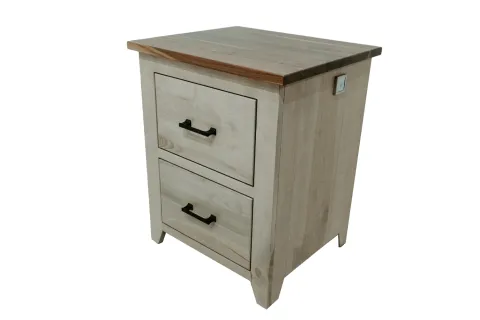 Settlers Storage 2 Drawer Nightstand