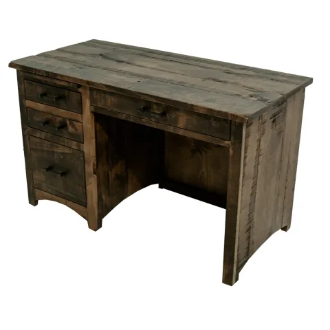 Barn Floor Pedestal Desk