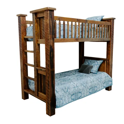 Barnwood Bunk Bed