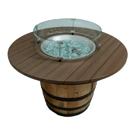 Barrel Poly Fire Pit